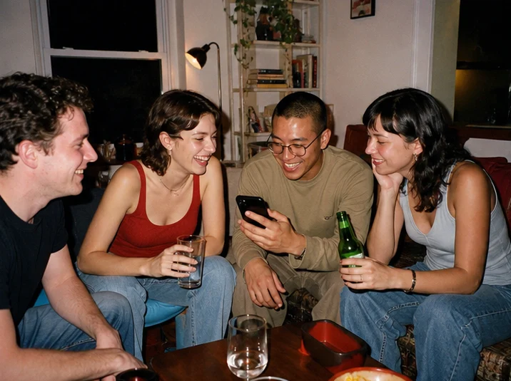 Une partie de Spotted entre amis